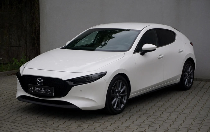 Mazda 3 cena 109900 przebieg: 44000, rok produkcji 2021 z Jeziorany małe 232